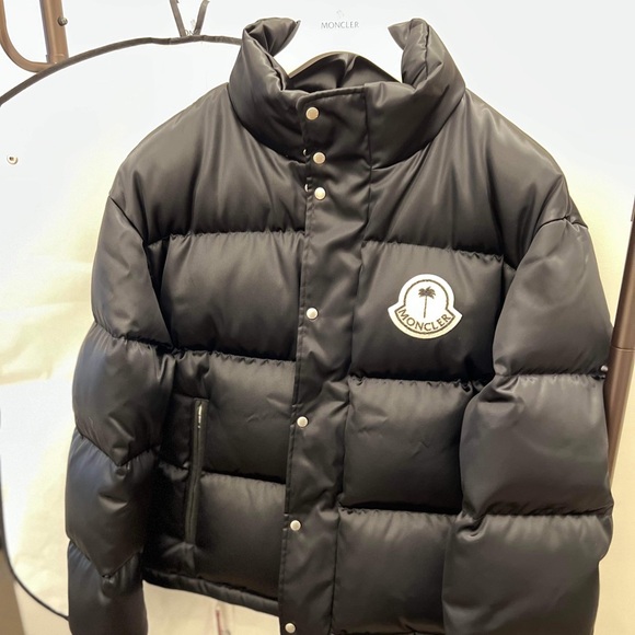 Moncler Palm Angels Yountville Short Down Jacket - Picture 1 of 10